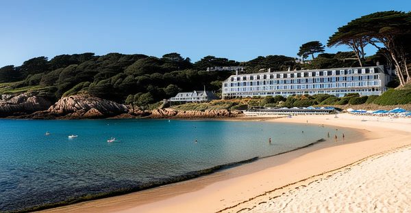 Découvrez l'hôtel près de la plage de trestraou à perros-guirec
